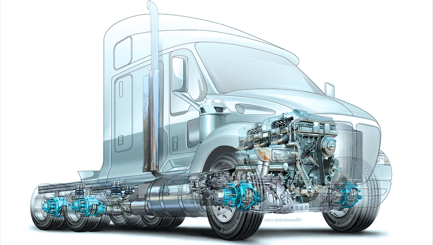 Rulmenți pentru camioane, remorci și semiremorci